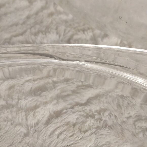 Vtg Pyrex by Corning Clear Glass w/Covered Casserole Dish - Picture 3 of 4